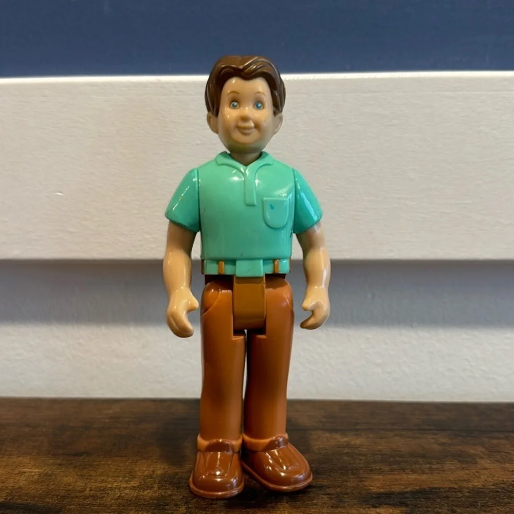 LITTLE TIKES Dad FIGURE Father Daddy Grand Mansion Doll Dollhouse good hair